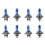 8X Bright Bulb Light Lamp Car H4 Bulb 100W 1