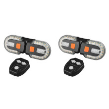 2X New Bike Light Set USB Rechargeable Bicycle Turn Lamp Cycling Lantern MTB Accessories LED Tail Light