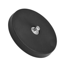 3X Base Della Staffa di Aspirazione Magnetica Foro Filettato per Vite da 1/4 di Pollice Supporto per Fotocamera Accessori per La Fotografia Della