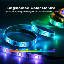 2X GLEDOPTO Controlador LED WLED ESP32, Regulador Inteligente con Función de Color Segmentado 800IC para Tiras de Luces RGBWS2811/2812B/2813 con WIFI