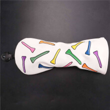 2X Tees Patroon Club Cover voor Driver,Fairway,Hybrids- Driver Headcover/ Fairway Wood/Hybrid Club