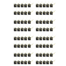 80Pcs DIY Silent Movement Spindle Hands Wall Quartz Clock Movement Mechanism Repair Tools Part Clock Kit
