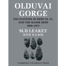 Olduvai Gorge by M. D. Leakey Paperback Book