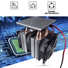 2X 12V 240W Peltier Chip Semiconductor Cooling Plate Refrigerator Large Power Assisted for Computer Cooling Plate