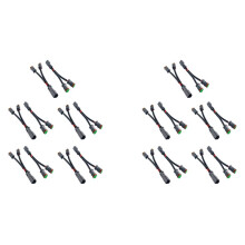 20X Type Y Adaptateur de Prise Deutsch DT DTP 2 Broches pour LED Pod Faisceau de Câblage de Connecteurs de Mise à Niveau de la LumièRe de Travail