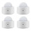 4 Pezzi 2 In 1 Tuya Zigbee 3.0 PIR Motion Detector Security Anti-Theft Alarm Sensor Human Motion WIFI  Light Sensor 1
