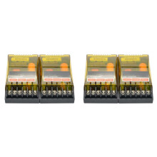 4STUKS 2-Weg Auto Professionele Stereo Audio Frequentieverdeler Stereo Woofer Luidspreker Luidspreker Crossover Filter