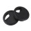8 Pcs 50mm Diameter Desk Wire Cable Passacavi Passacavo Nero 4