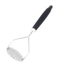 Juego de 2 Machacadores de Papas de Acero Inoxidable con Mango de Silicona para Verduras, Frutas, Aguacate y Carne.