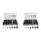 340Pcs 7 Sizes Rubber Grommet Assortment Kit, Firewall Hole Plug Set Electrical Wire Gasket Solid Hole Plugs Set 1