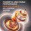 Bench Grinder, Electric Double Wheel Sharpener with Variable Speed for Polishing and Rust Removal EU Plug 5