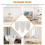 Tenture Murale en Macramé Tissé à la Main Boho Cotton Rope Boho  Home Decor 3