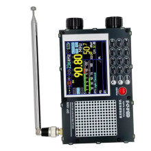 2X Upgrade DP-666 TEF6686 Radio High Sensitivity Full Band Receiver with Antenna Black