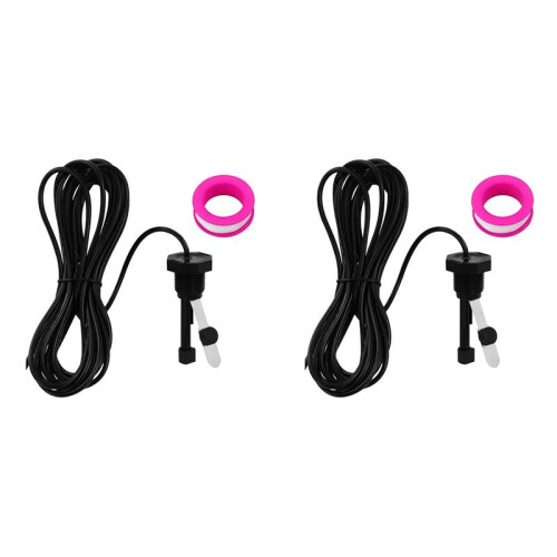 2X GLX-FLO Flow  Assembly for  Goldline Salt Chlorination System-Pool Flow Sensor with Cable 1
