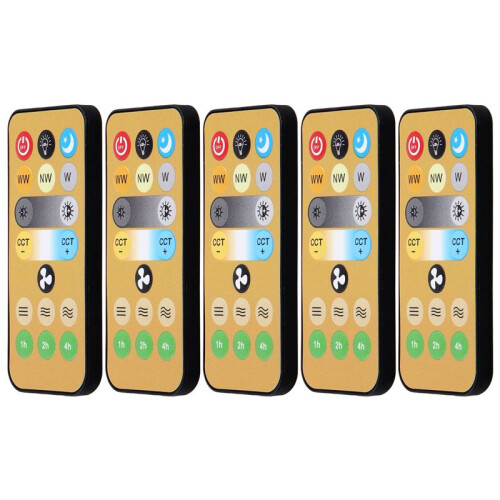 10pcs Wireless Switches, 3-Speed Timing Remote Control, for E27 Ceiling Fan Light, 1-4h Timing Remote Control 2