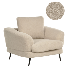 Armchair KJAER Boucle Light Beige