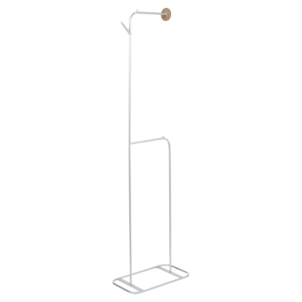 Beliani Coat Stand Eureka Silver