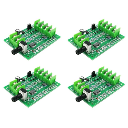 4X 7V-12V  Brushless Driver Board Controller for Hard Drive Motor 3/4 Wire Speed Control Board