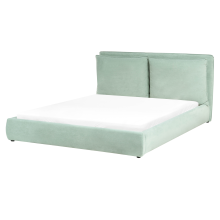 Waterbed Velvet BAJONNA 160 x 200 cm (EU King Size) Mint Green