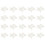 200 Pcs Natural Ostrich Feathers Wedding Party Decoration White 45-50cm 1