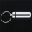 4X Silver Pill Medicine Box Case Holder Container Capsule Bottle Keyring Keychain 2