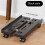 2X Adjustable Mobile CPU Stand, Ventilated Computer Tower Stand PC Tower Stand with 4 Caster Wheels, Under Desk Holder 8