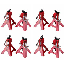 8x6 Ton Simulerad Jack Metall Jack Stativ Dekoration Reparationsverktyg för 1/10 RC Crawler Car TRX4 Axial SCX10 CC01 D90 D110 TF2