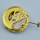Gold Skeleton 2004 Movement Ordinary Pendulum Adjustment Radiation Pattern Fully Automatic Watch Movement 8
