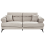 Beliani Sofa 3 Seater SKIVE Fabric Taupe 1