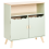 Beliani Cabinet LACKEY Light Green 1