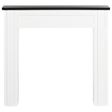Fireplace Mantel BAUDIN White