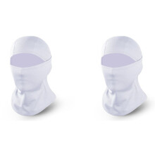 2X White Ski Mask for Men and Women, UV Protection Mask, Suitable for Motorcycles and Snowboards