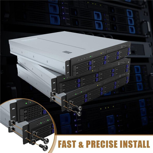 100Pc M6x16mm Computer Rack Mount Cage Screws and Nuts & Washers for Rack Mount Server Cabinet,Rack Mount Screw Cage Nut