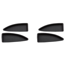 4x 23451124 23451126 for  Malibu 2016 2017 2018 2PCS Car Rear Door  Bezel Cap Bolt Cover Door Slot Gasket