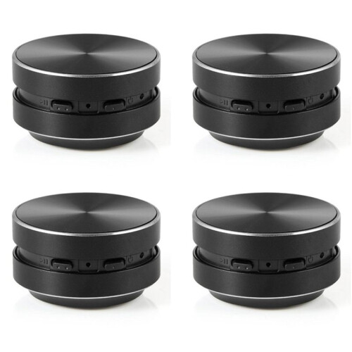 4X Portable Compatible Bone Conduction Speaker Stereo Sound, Speaker(Black)