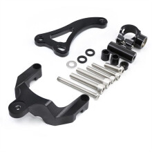 Motorradzubehör Lenkungsdämpfer Stabilisator Halterung Unterstützung Montagesatz für GSXS750 GSX-S750 2017-2023 GSXS 750