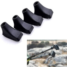 10 Pcs Walking Stick Tips Rubber Trekking Pole Tips Replacement- Rubber Feet for Hiking Poles, Walking Sticks