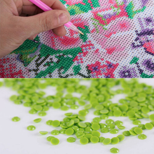 DIY Diamond Embroidery Round Diamond  Stitch Home Wall Decor 2