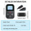 Telecomando per  Hero 10 9 8 Max con Supporto per Stick e Telecomando  Compatibile con  da Polso per  10 7