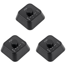 3X Inalámbrico Page Turner Pedal Recargable Interruptor de Pie Inalámbrico para Tablet Smartphone Electronic Music Scores e-Books Negro