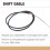 2 Set Lower Shift Cable Kit 865436A02 Replacement Spare Part for  Alpha Gen One & Two 1 2 R MR MC 1