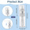 4 Pcs Glitter Duster Sprayer Transparent  Glitter Spray-Bottle Empty Multi-Purpose Empty Plastic Spray-Bottle 50ml 7