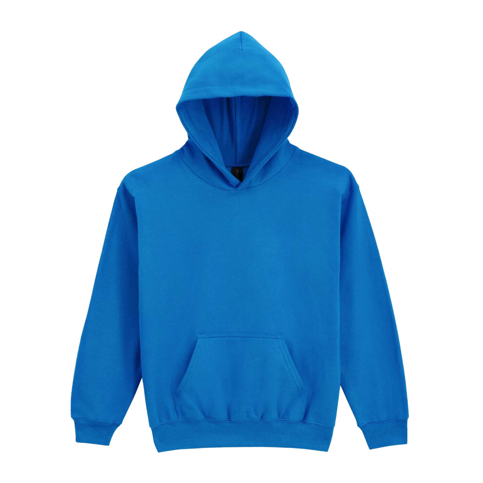 Gildan (4-5 Years, Royal Blue) Childrens/Kids Softstyle Fleece Midweight Hoodie