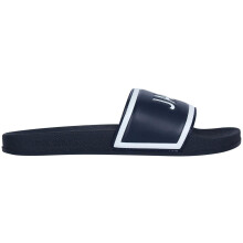 (11 UK-12 UK, Navy) Jack Wills Mens Logo Sliders