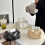 Ceramic Tissue Box Advanced Napkin Holder Living Room Dining Table Tissue Case Household Tissue Storage Box B 2