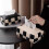 Schackbräda Vävd Bil Tissue Box High Value Light Luxury Vardagsrum Tissue Box Matbord Sovrumsförvaring 4