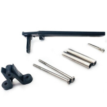 4 Piezas FT009-7 Kit de Timón de Dirección para Feilun FT009 Piezas de Repuesto de RC