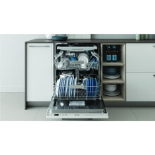 Indesit Fast&Clean Integrated Dishwasher - D-Rated, White control p DIO3T131FEUK