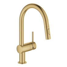 Grohe Minta Single Lever Kitchen Mixer Tap - Gold 32321GN2