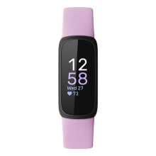 Fitbit Inspire 3 Black with Lilac Bliss Band Fitness Tracker FB424BKLV